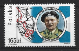 Polen 1989 Gen. S. Sosabowski Y.T. 3019 (0) - Used Stamps