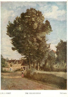 Art - Peinture - Jean-Baptiste Camille Corot - The Village Road - Carte Neuve - CPM - Voir Scans Recto-Verso - Malerei & Gemälde
