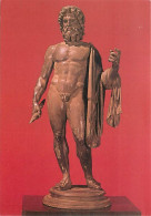 Art - Antiquité - Beeldje Van Jupiter - Statuette De Jupiter - Bronze - Bruxelles, Musées Royaux D'Art Et D'Histoire - N - Antiek