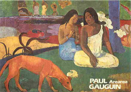 Art - Peinture - Paul Gauguin - Arearea - CPM - Voir Scans Recto-Verso - Malerei & Gemälde