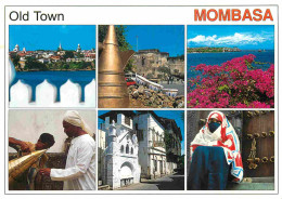 Kenya - Mombasa - Old Town - Multivues - Folklore - Scène Et Types - CPM - Voir Scans Recto-Verso - Kenia