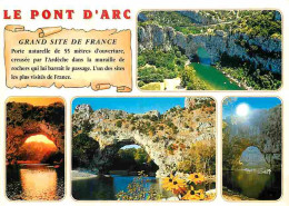 07 - Ardèche - Gorges De L'Ardèche - Le Pont D'Arc - Multivues - Carte Neuve - CPM - Voir Scans Recto-Verso - Vallon Pont D'Arc