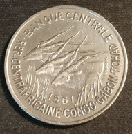 Pas Courant - AFRIQUE EQUATORIALE - 50 FRANCS 1961 - KM 3 ( Rép. Centrafricaine - Congo - Gabon - Tchad ) - Sonstige – Afrika