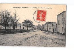 SAINTE HERMINE - Le Champ De Foire - Grande Rue - état - Sainte Hermine