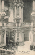 FRANCE - Paris - Vue à L'intérieur De L'opéra - Grand Escalier - Groupe De Carrier Belleuse - Carte Postale Ancienne - Sonstige Sehenswürdigkeiten