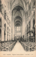 FRANCE - Paris - Vue De L'intérieure De L'église Notre Dame - La Nef - C M - Carte Postale Ancienne - Notre-Dame De Paris