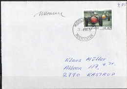 Martin Mörck. Denmark 2006.  Classic Racing Cars. Michel 1433 On Letter. Signed. - Brieven En Documenten