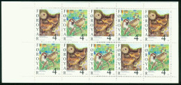 Bm Faroe Islands 1999 MiNr 352-353 MH 17 Booklet MNH | Birds #bog-0130 - Färöer Inseln