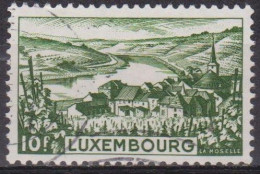 Paysage - LUXEMBOURG - La Moselle - N° 407 - 1948 - Usati