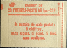 1973 C1a Conf. 8 Gomme Mate Tropical Daté Tronquée 'que L'année'  '78'  Carnet Fermé Sabine 1F Vert - Modernes : 1959-...
