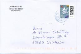 BRD / Bund Mi. 3652 Post Briefsegler TGST Erfurt 20 2024 - Lettres & Documents