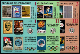 Paraguay Block 182-187 Postfrisch Olympische Spiele #KC355 - Paraguay