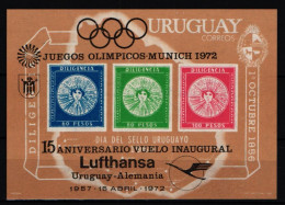 Uruguay Block 15 Postfrisch Olympische Spiele #KC354 - Uruguay