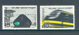 Netherlands 1964 Chemin De Fer Train / Trains NVPH 818/9 Yvert 798/9 MNH ** - Treni