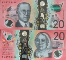 Australia 20 Dollars ND 2019 P-64 UNC - 2005-... (polymère)