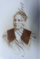 C.D.V Carte De Visite Atelier Studio Portret  A.KILZER Coblenz  1899 Agnes NAPP ? - Ancianas (antes De 1900)