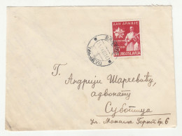 Yugoslavia Letter Cover Posted 1952 Valjevo B240401 - Briefe U. Dokumente