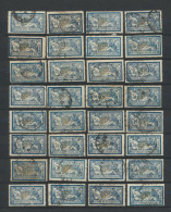 France  32 Timbres - 1900-27 Merson