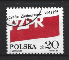 Polen 1988 Worker's Party 40th Anniv Y.T. 2990 (0) - Oblitérés