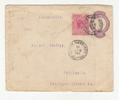 Brazil 200 Reis Postal Stationery Letter Cover Posted 1906 To Germany - Uprated B240401 - Entiers Postaux