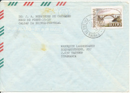 Portugal Air Mail Cover Sent To Denmark 13-11-1977 Single Franked - Briefe U. Dokumente