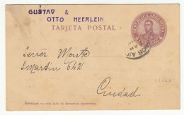 Argentina Old Postal Stationery Postcard Posted 1909 B240401 - Enteros Postales