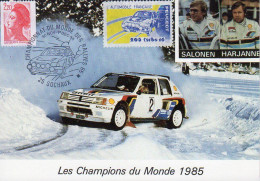 France 1985 Commémoratif Championnat Du Monde Des Rallyes, Champions 85 - Automovilismo