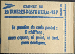 2059 C4 Conf. 8 Date 4/ 14.1.80 Carnet Fermé Sabine 1.30F Rouge - Modernos : 1959-…