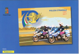 2017 Italia - Repubblica, Folder - Polizia Stradale N. 536 - MNH** - Geschenkheftchen