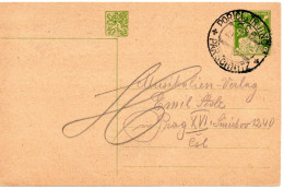 77186 - Tschechoslowakei - 1926 - 50h Allegorie GAKte PORICI -> Prag - Covers & Documents