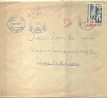 Postzegels > Europa > Nederland > Strafportzegels  Brief  Met No. 855 En Strafportstempel (16645) - Impuestos