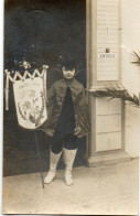 CARTE PHOTO - S - PYRENEES ORIENTALES - AMELIE LES BAINS - SOUVENIR DU MARDI GRAS DU 21 FEVRIER 1928 - Amélie-les-Bains-Palalda