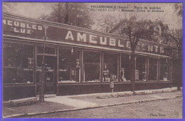 Carte Postale 93. Villemomble  Meubles LUX Usine  Magasin Et Ateliers   Très Beau Plan - Villemomble