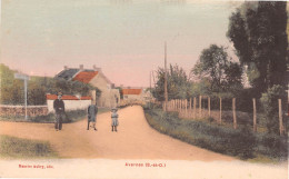 AVERNES (Val-d'Oise) - Entrée Du Village - Tirage Couleurs - Maurice Aubry édit. - Avernes