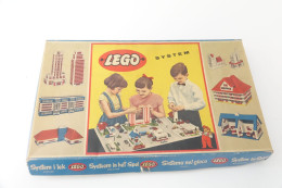 LEGO - 700/3-2 Gift Package (Lego Mursten) Extremely Rare BOX ONLY - Collector Item - Original Lego 1956 - Vintage - Catálogos