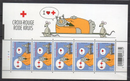 Année 2008 : Feuille Complète 3747 ** -  Croix-Rouge - Le Chat De Geluck - Non Classés