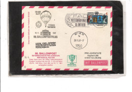 TEM20510 -WIEN  26.11.1981  /  66. BALLONPOSTFLUG -  NETTO KATALOG NR. 66b  - BALLON "  0E-DZE ALPI " - Fesselballons