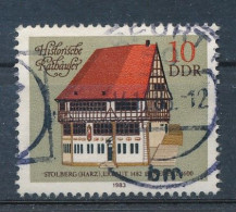 DDR Mi. 2775 Gest. Rathaus Stolberg Harz - Used Stamps