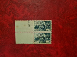 TIMBRE MAROC 1942 N° 200 ENFANTS DE FRANCE AU MAROC - Altri & Non Classificati