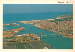 FIGUEIRA DA FOZ - Vista Aérea  (2 Scans) - Coimbra