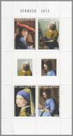 ST. MAARTEN 2013 MNH Vermeer Paintings Gemälde M/S – OFFICIAL ISSUE – DHQ49610 - Sonstige & Ohne Zuordnung