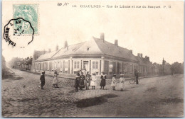 80 CHAULNES - Rue De Lihons Et Rue Du Bosquet  - Chaulnes