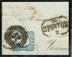Portugal, 1855/6, # 6, Used - Usado