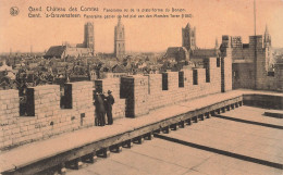 BELGIQUE - Gand - Château Des Comtes - Panorama Vu De La Plate-forme Du Donjon - Carte Postale Ancienne - Gent