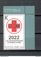 Label Transnistria 2023 Year Of Healthcare In Transnistria Medicine 1v**MNH - Vignettes De Fantaisie