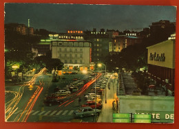 CHIANCIANO TERME - Piazza Italia - Notturno - Anni 60-70 (c439) - Siena