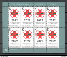 Label Transnistria 2023 Year Of Healthcare In Transnistria Medicine Sheetlet**MNH - Viñetas De Fantasía