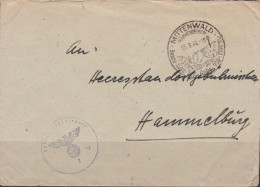 WWII Germany 1944 Mittenwald-Hammelburg Letter - Courriers De Prisonniers