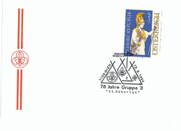 SC 46 - 280 Scout AUSTRIA - Cover - Used - 1994 - Lettres & Documents
