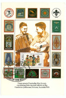 SC 46 - 1128-a Scout NAURU - Maxi Card - Used - 1982 - Storia Postale